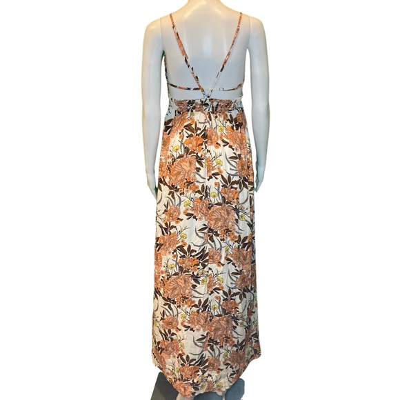 NWT Maaji Cremon Aurora Tropical Floral Long Dress or Cover-up - Sz S - Picture 7 of 15